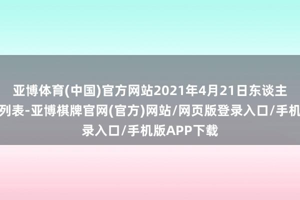 亚博体育(中国)官方网站2021年4月21日东谈主民币中间价列表-亚博棋牌官网(官方)网站/网页版登录入口/手机版APP下载