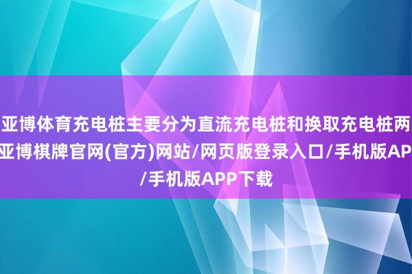 亚博体育充电桩主要分为直流充电桩和换取充电桩两大类-亚博棋牌官网(官方)网站/网页版登录入口/手机版APP下载